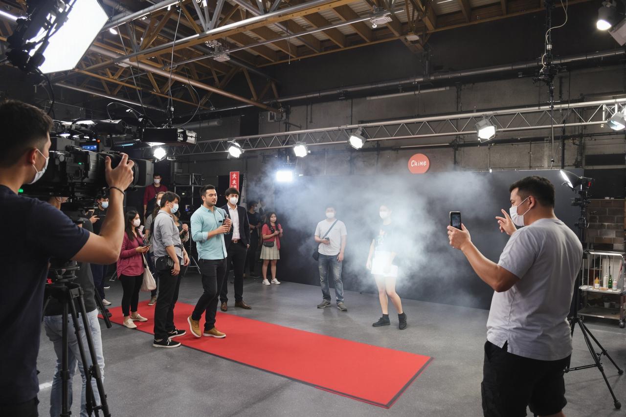 樱花视频开放日：走进拍摄现场